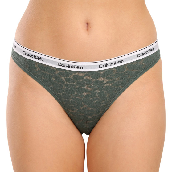 3PACK cuecas brasileiras para mulher Calvin Klein multicolorido (QD5068E-GP6)