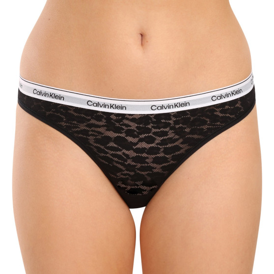 3PACK cuecas brasileiras para mulher Calvin Klein multicolorido (QD5068E-GP6)