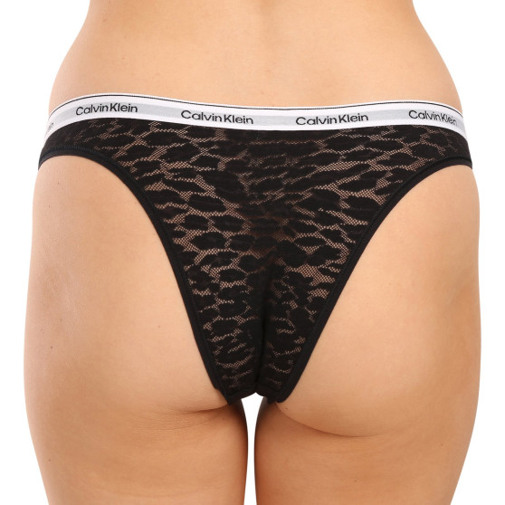 3PACK cuecas brasileiras para mulher Calvin Klein multicolorido (QD5068E-GP6)