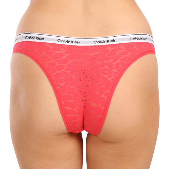 3PACK cuecas brasileiras para mulher Calvin Klein multicolorido (QD5068E-GP6)