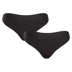 2PACK tanga para mulher Puma preto (100001010 001)