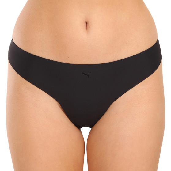 2PACK tanga para mulher Puma preto (100001010 001)