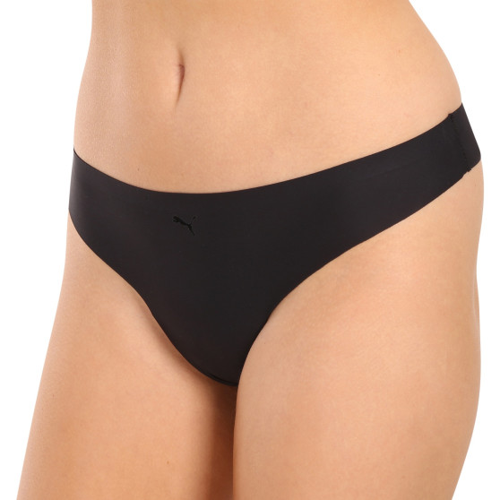 2PACK tanga para mulher Puma preto (100001010 001)