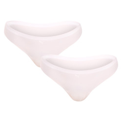 2PACK tanga para mulher Puma branco (100001010 002)