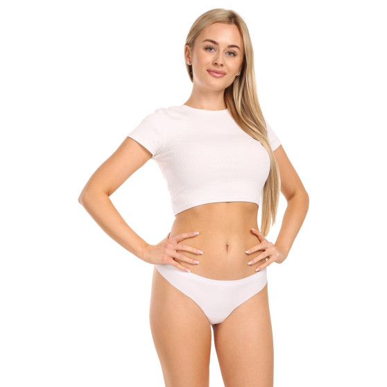 2PACK tanga para mulher Puma branco (100001010 002)