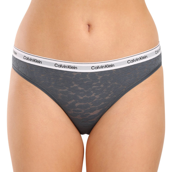 3PACK cuecas para mulher Calvin Klein multicolorido (QD5069E-GP8)