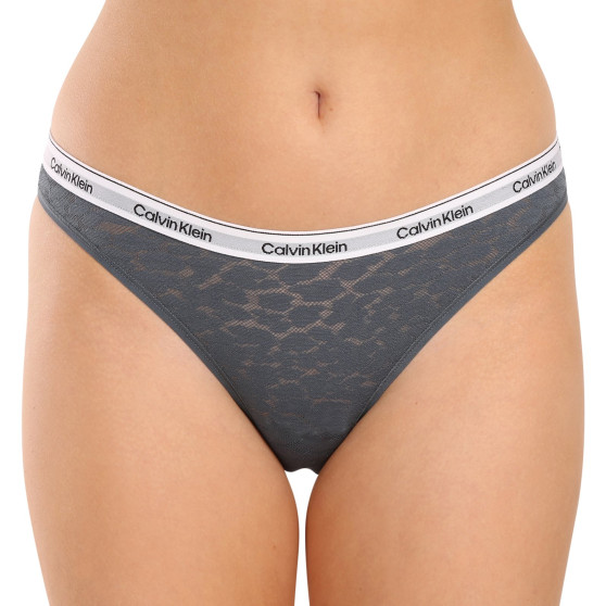 3PACK cuecas brasileiras para mulher Calvin Klein multicolorido (QD5068E-GP8)