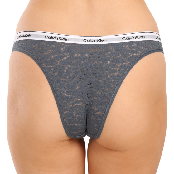 3PACK cuecas brasileiras para mulher Calvin Klein multicolorido (QD5068E-GP8)