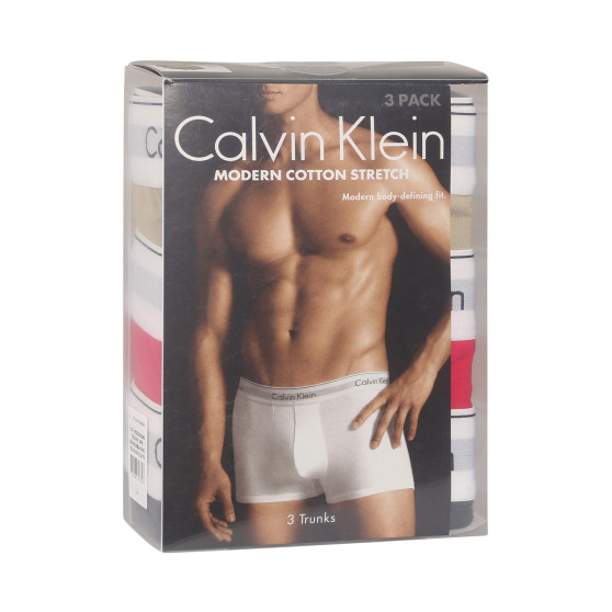 3PACK Boxers para homem Calvin Klein multicolorido (NB2380A-GW5)