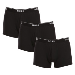 3PACK Boxers para homem BOSS preto (50475685 001)