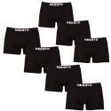 7PACK Boxers para homem Nedeto preto (7NB001b)