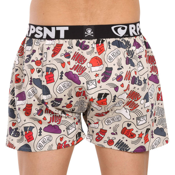 Boxers para homem Represent exclusivo Mike Holly Jolly (R3M-BOX-0738)