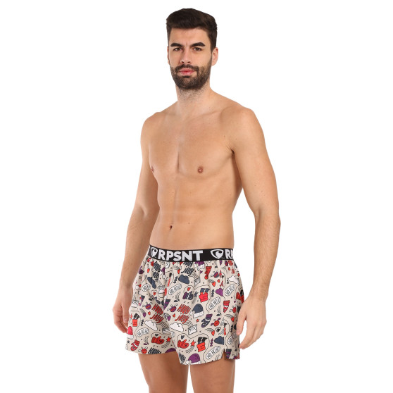 Boxers para homem Represent exclusivo Mike Holly Jolly (R3M-BOX-0738)