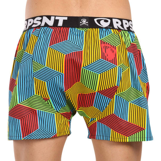 Boxers para homem Represent exclusivo Mike Cubeillusion (R3M-BOX-0740)