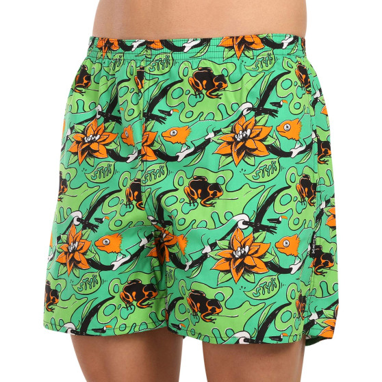 Boxers de banho para homem com bolsos Styx tropic (D1557)