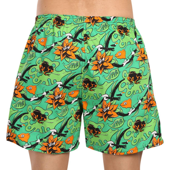 Boxers de banho para homem com bolsos Styx tropic (D1557)