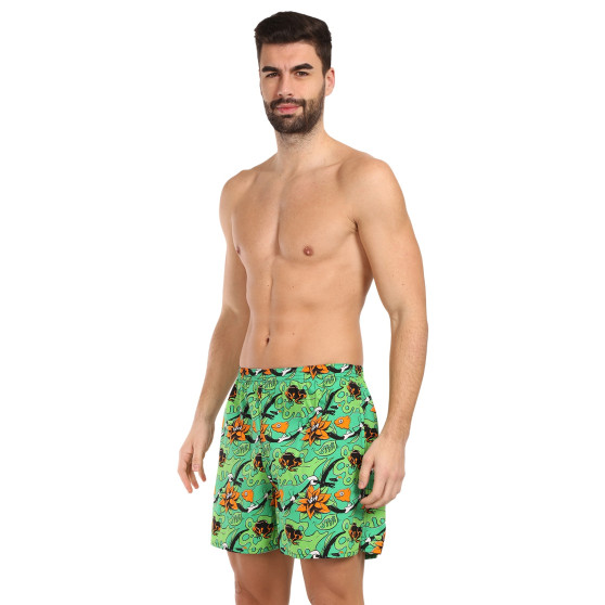 Boxers de banho para homem com bolsos Styx tropic (D1557)