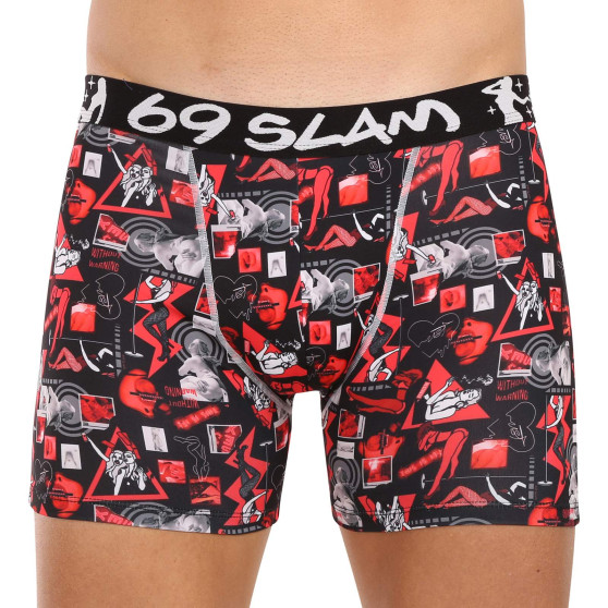 Boxers para homem 69SLAM fit night life (MCYNLF-PO)