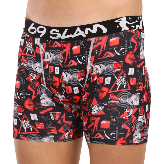 Boxers para homem 69SLAM fit night life (MCYNLF-PO)