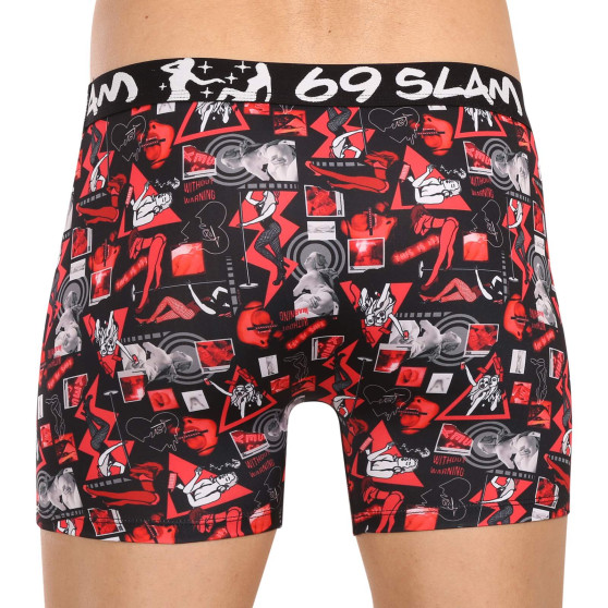 Boxers para homem 69SLAM fit night life (MCYNLF-PO)