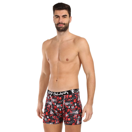 Boxers para homem 69SLAM fit night life (MCYNLF-PO)