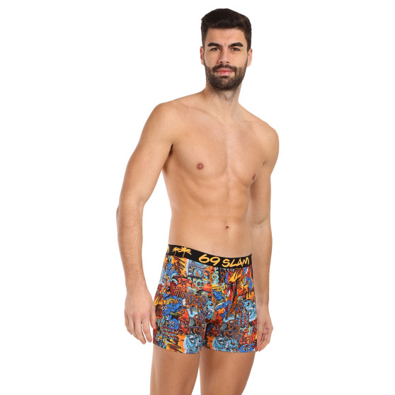 Boxers para homem 69SLAM fit grafitty dylan (MBYGFT-PO)