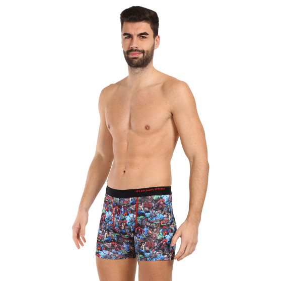 Boxers para homem 69SLAM fit punk buskers dylan (MBYPBK-PO)