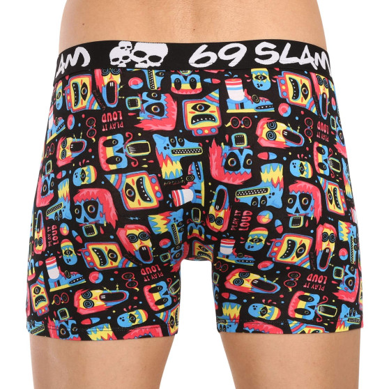 Boxers para homem 69SLAM fit bambu monsta freak gilbert (MPBMFK-BB)