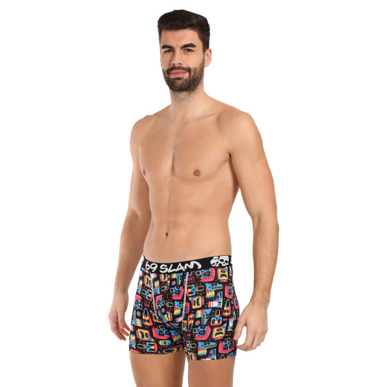 Boxers para homem 69SLAM fit bambu monsta freak gilbert (MPBMFK-BB)