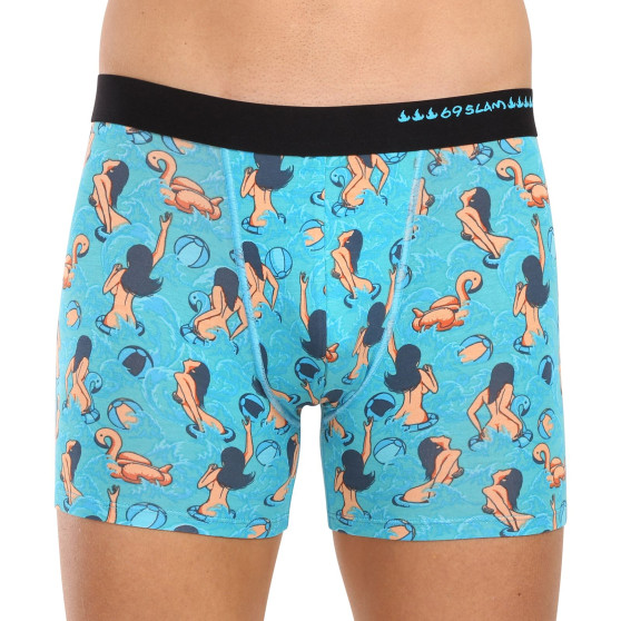 Boxers para homem 69SLAM fit bambu getting wet light gilbert (MPBGEL-BB)