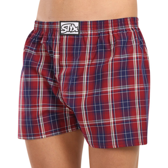 Boxers para homem Styx clássico elástico multi-colorido (A204)