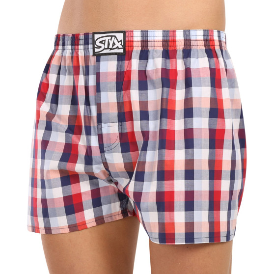 Boxers para homem Styx clássico elástico multi-colorido (A206)