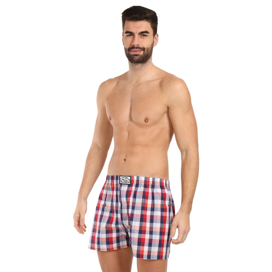 Boxers para homem Styx clássico elástico multi-colorido (A206)