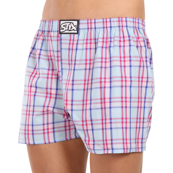 Boxers para homem Styx clássico elástico multi-colorido (A213)