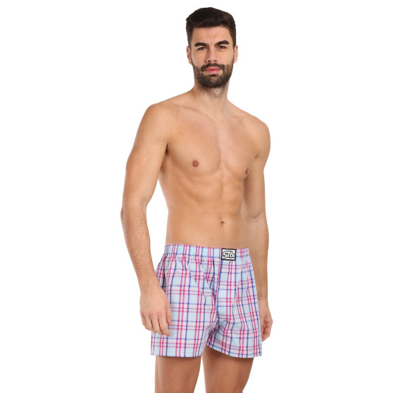 Boxers para homem Styx clássico elástico multi-colorido (A213)