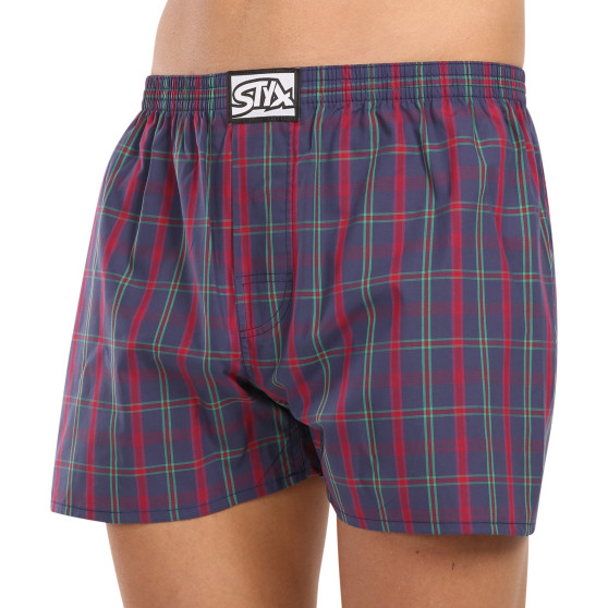 Boxers para homem Styx clássico elástico multi-colorido (A216)