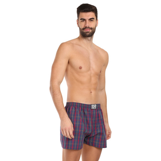 Boxers para homem Styx clássico elástico multi-colorido (A216)