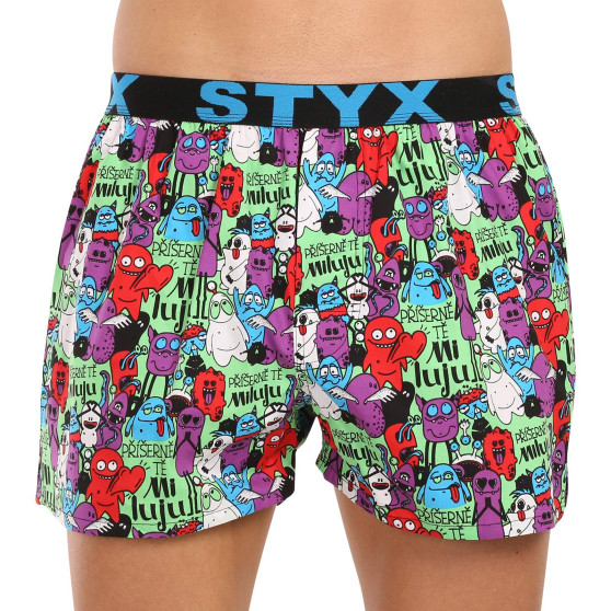 Boxers para homem Styx arte desportiva monstros de borracha (B01555/2)