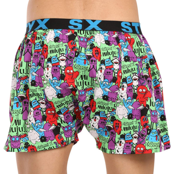 Boxers para homem Styx arte desportiva monstros de borracha (B01555/2)