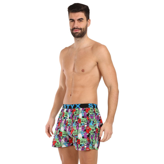 Boxers para homem Styx arte desportiva monstros de borracha (B01555/2)