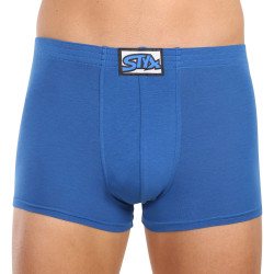 Boxers para homem Styx borracha clássica azul (Q1167)