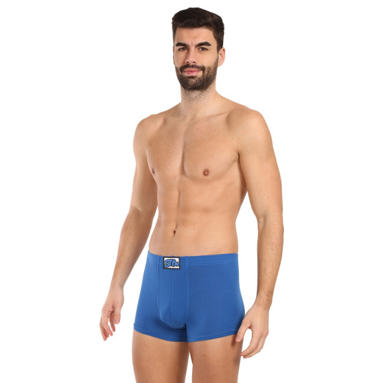 Boxers para homem Styx borracha clássica azul (Q1167)