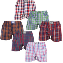 6PACK Boxers para homem Styx borracha clássica multi-coloured (6A20246836)