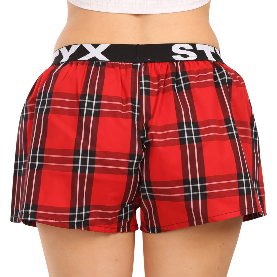 Boxers para mulher Styx desporto elástico multicolorido (T1003)