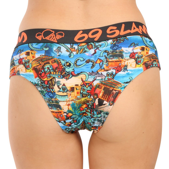 Cuecas para mulher 69SLAM beach bugger luna (GYXBHG-PO)