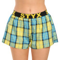 Boxers para mulher Styx desporto elástico multicolorido (T1002)