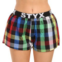 Boxers para mulher Styx desporto elástico multicolorido (T1012)