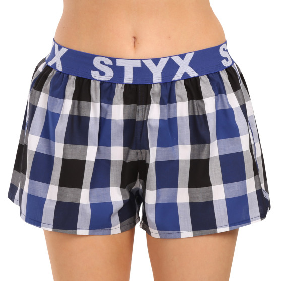 Boxers para mulher Styx desporto elástico multicolorido (T1019)