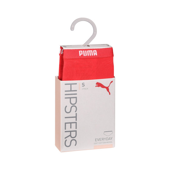 2PACK cuecas para mulher Puma vermelho (603032001 019)