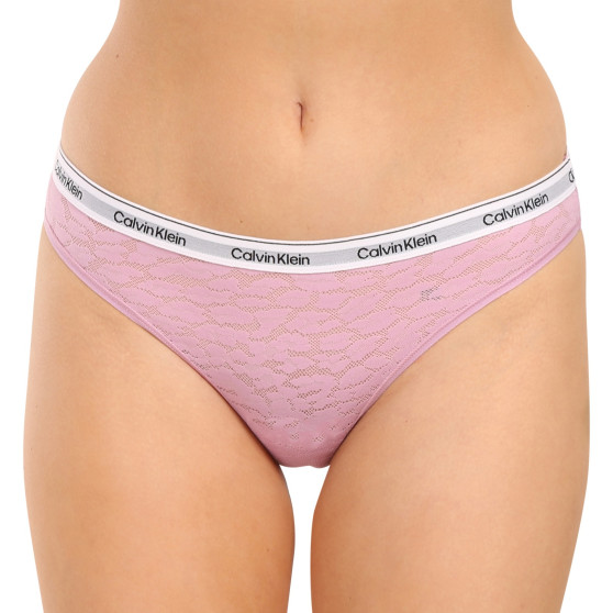 3PACK cuecas para mulher Calvin Klein multicolorido (QD5069E-GP9)